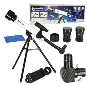 Astronomisk teleskop pedagogisk teleskop for barn på stativ